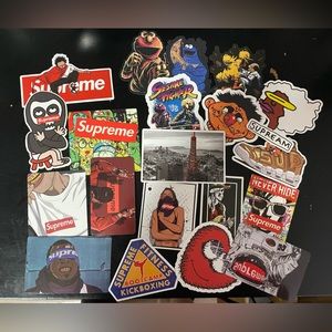 20 stickers - A